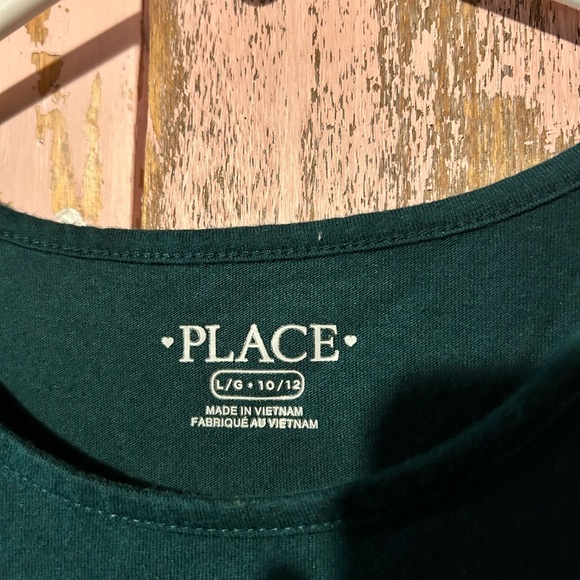 The Children's Place Teal Long Sleeve Dress - Picture 2 of 3